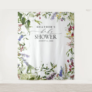 Tapete De Parede Elegante Summer Wildflower Photo Booth