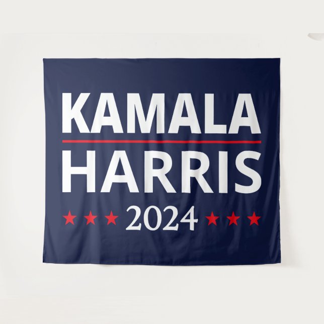 Tapete De Parede Eleição Kamala Harris 2024 III (Frente (Horizontal))