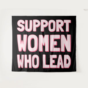 Tapete De Parede Eleições Feministas - Apoiem Mulheres Que Lideram