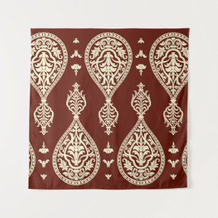 Tapete De Parede Elementos de vindima sobre fundo escuro