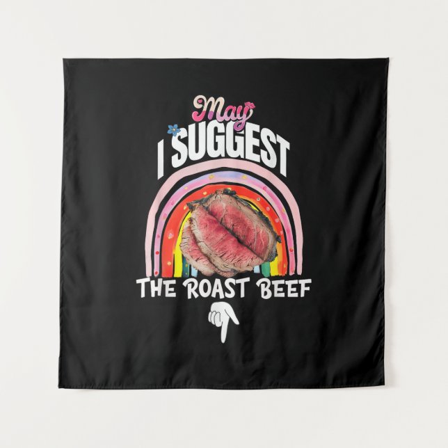 Tapete De Parede Embarassando Posso Sugerir O Rosbife (Frente)