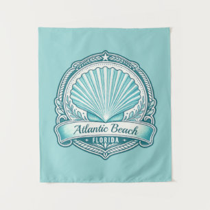 Tapete De Parede Emblema Costeiro de Atlantic Beach FL