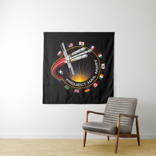 Tapete De Parede Emblema de Missão Espacial
