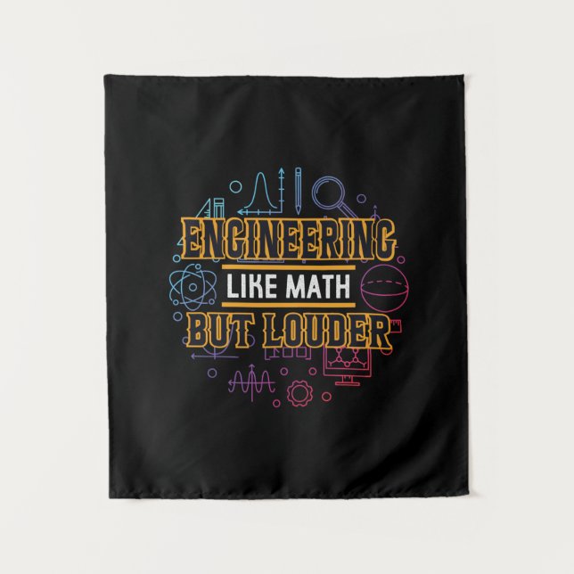 Tapete De Parede Engenharia De engenheiros Como Matemática (Frente)