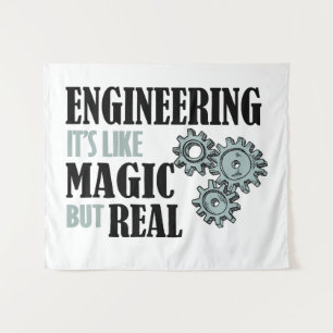 Tapete De Parede Engenharia - É como Magia, mas Real