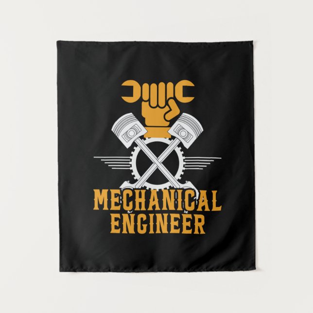 Tapete De Parede Engenheiro mecânico do engenheiro (Frente)