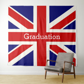 Tapete De Parede England Flag Graduation BACKDROP