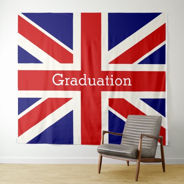 Tapete De Parede England Flag Graduation BACKDROP (In Situ (Horizontal))
