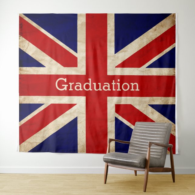 Tapete De Parede England Flag Graduation BACKDROP (In Situ (Horizontal))