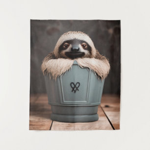 Tapete De Parede Engraçado Bathroom Decor Wall Art Sloth