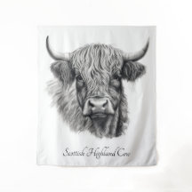 Escocesa de Vaca Highland Personalizável