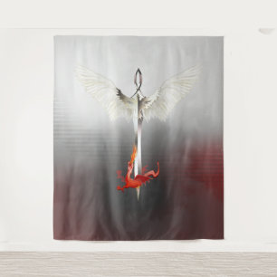 Tapete De Parede Espada Espiritual e Dragão