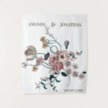 Espanhol de Foto do Casamento de Flores Selvagens