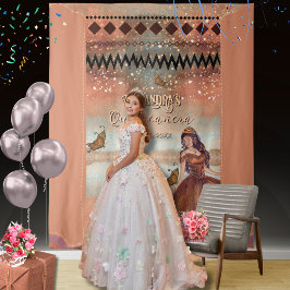 Tapete De Parede Espanto de fundo fotográfico de Quinceañera, Coppe