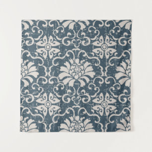 Tapete De Parede Espira botânica de fundo antiquada e sem costura v