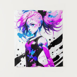 Tapete De Parede Espírito Abstrato de ginástica do ginasta