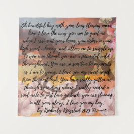 Tapete De Parede espírito do poema do amor do cavalo