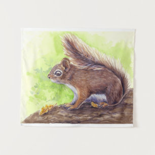 Tapete De Parede Esquilo