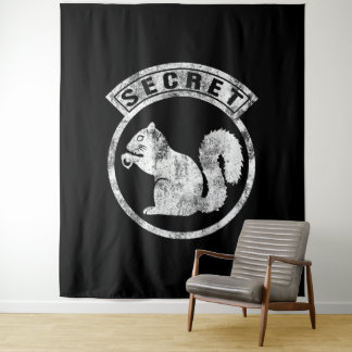 Tapete De Parede Esquilo Secreto - Distante - Tipo 1