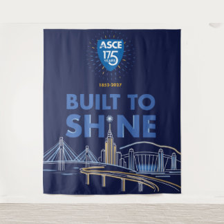Tapete De Parede Estandarte Brilhante ASCE