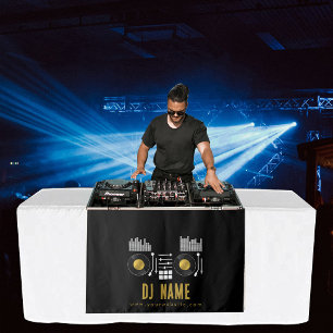 Tapete De Parede Estandarte de corredor de mesa de giradiscos de DJ