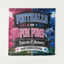 Estandarte de festa 'Futebóis ou Pom Poms', Revela