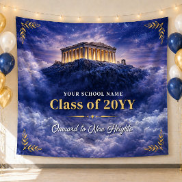 Tapete De Parede Estandarte de Graduação da Turma da Classe Monte O