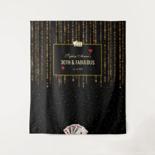 Tapete De Parede Estande de Foto do Casino Royale de Ouro de 30 Ano