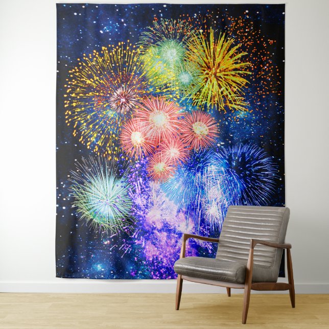 Tapete De Parede Estatísticas de Fogos de Artifício (In Situ)