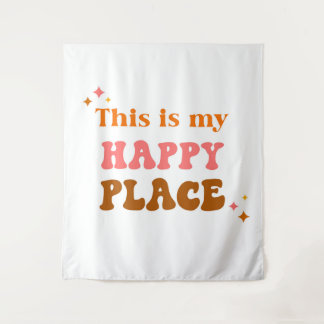 Tapete De Parede Este É O Meu Lugar Feliz, Dorm Decor