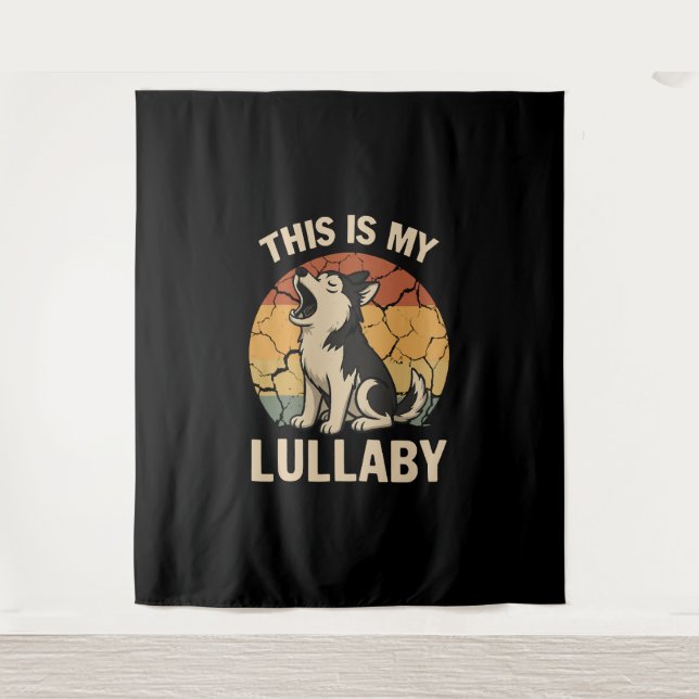 Tapete De Parede Este É O Meu Rouco Lullaby (Frente)