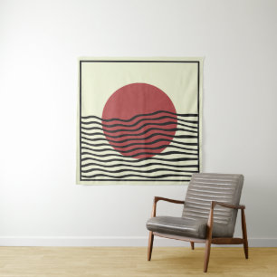 Tapete De Parede Estilo Bauhaus Sunset