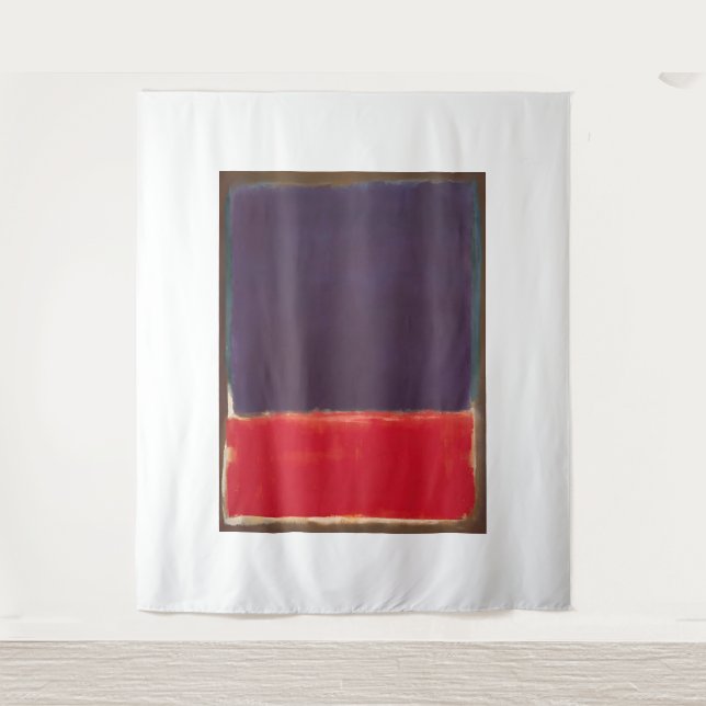 Tapete De Parede estilo de arte de Mark Rothko (Frente)