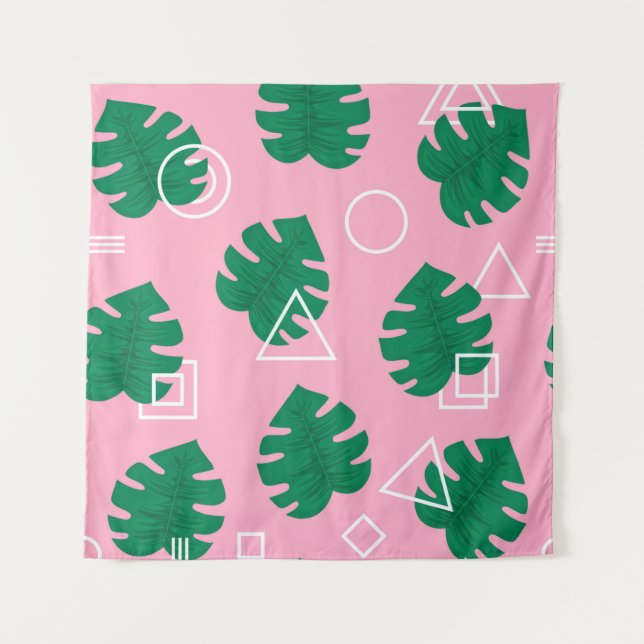 Tapete De Parede estilo moderno da abstrato, estilo moderno de geom (Frente)