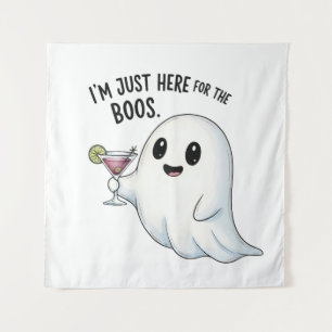 Tapete De Parede Estou Aqui Apenas para os Vaias de Halloween
