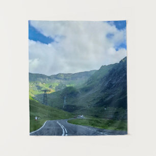 Tapete De Parede Estrada Transfagarasan – Impressão da Montanha Car