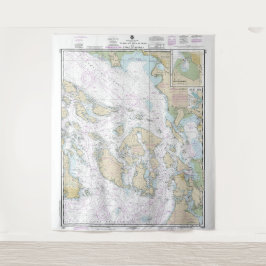 Tapete De Parede Estreito de Juan de Fuca ao Estreito da Geórgia