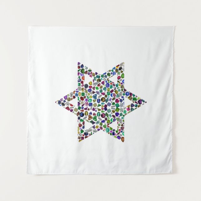 Tapete De Parede Estrela de David (Frente (Horizontal))