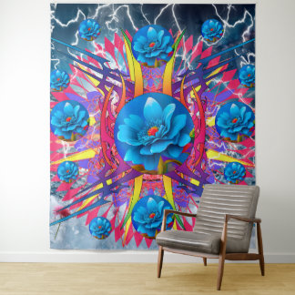 Tapete De Parede Estrela Flor