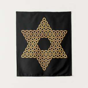 Tapete De Parede Estrela Sagrada - Estrela da Vida, 04/3D-Br.