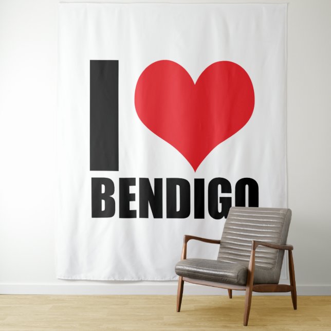 Tapete De Parede Eu adoro Bendigo (In Situ)