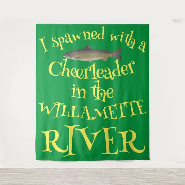 Tapete De Parede Eu Gerei com uma Cheerleader no Willamette (Frente)