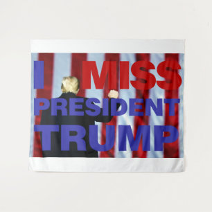 Tapete De Parede Eu sinto falta do presidente Trump