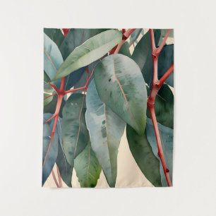 Tapete De Parede Eucalyptus Botanical Minimalista