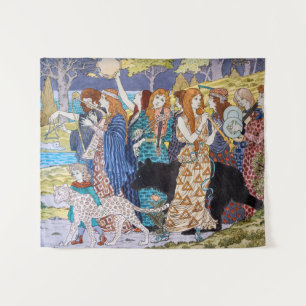 Tapete De Parede Eugene Grasset, Felix Gaudin - Harmony