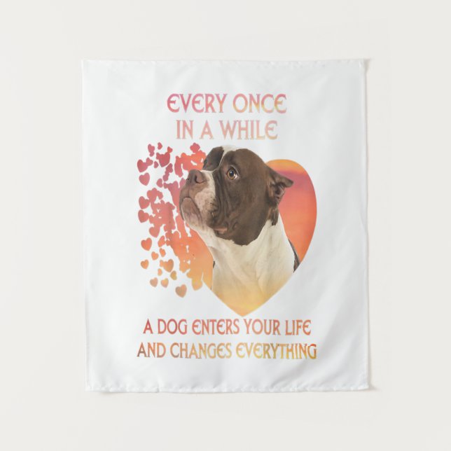 Tapete De Parede Every Once In A While A Dog Enters You Life (Frente)