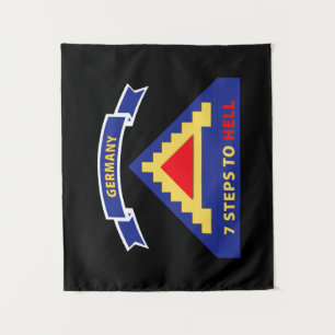 Tapete De Parede Exército 7 dos Estados Unidos com 7 Passos do Infe