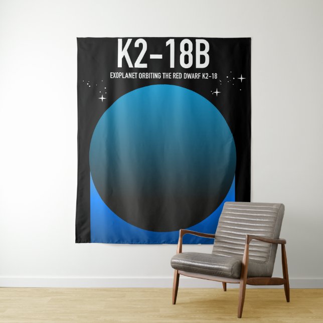 Tapete De Parede exoplaneta K2-18b (In Situ)