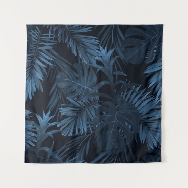 Tapete De Parede Exotic tropical vrctor background with hawaiian pl (Frente)