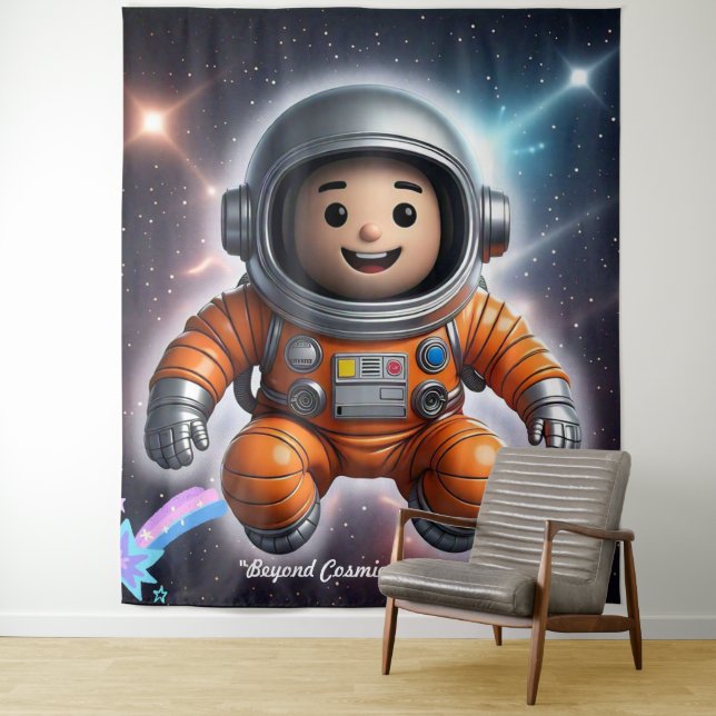 Tapete De Parede "Explorador Astral" (In Situ)